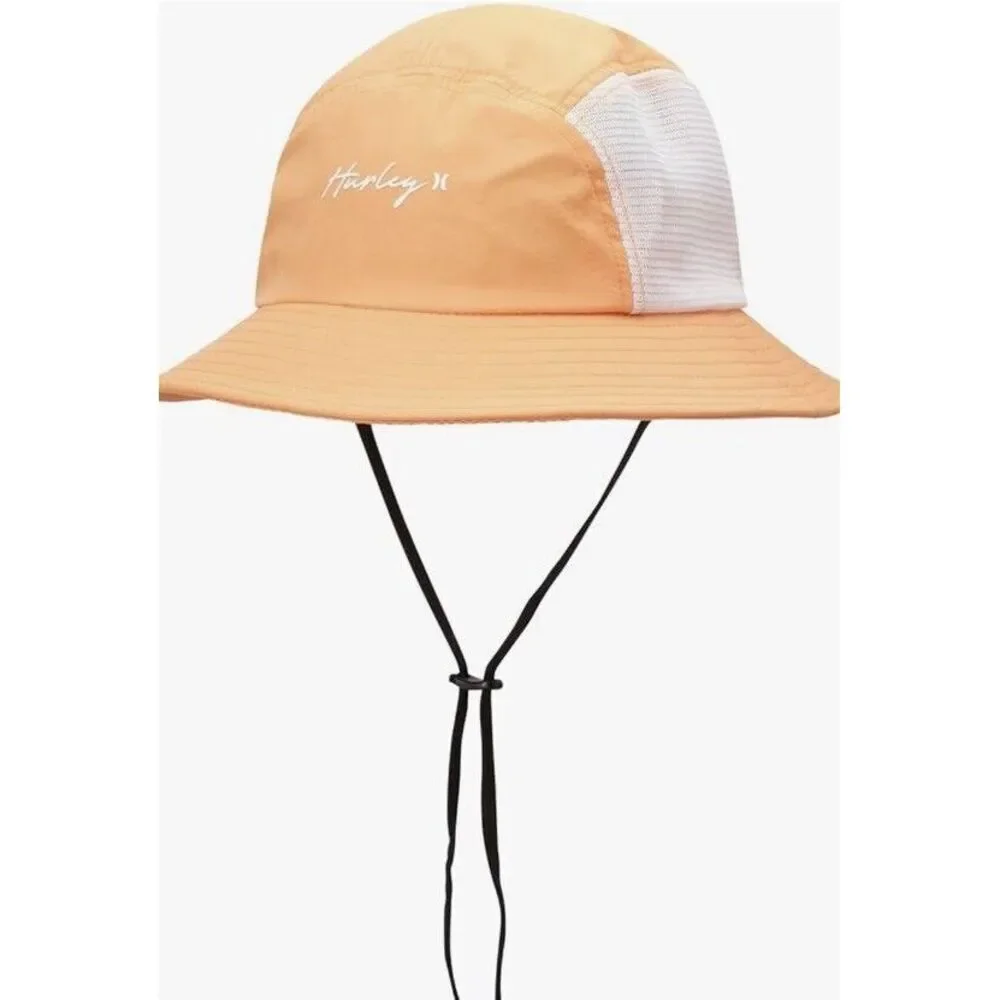 New $32 Hurley‎ Woman's Cascade Boonie Hat Sunset Haze Orange One Size HIHW0042